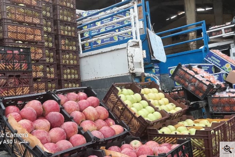 بارفروشی میوه و تره بار عبداله مرتضوی در شیراز