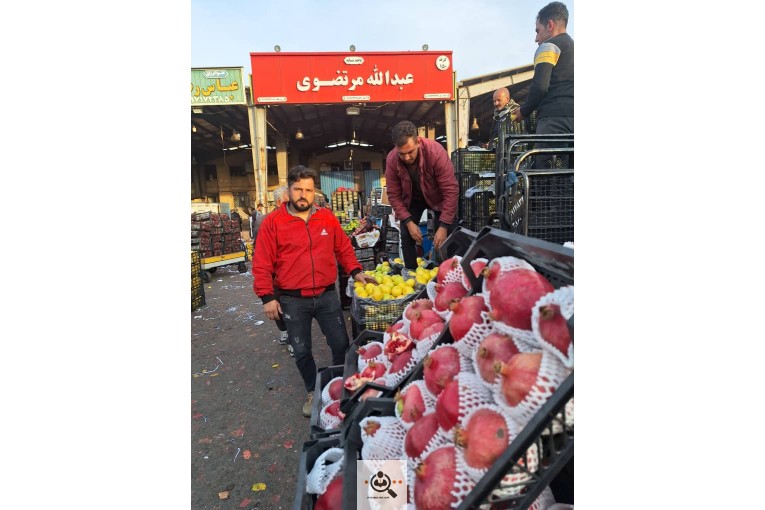 بارفروشی میوه و تره بار عبداله مرتضوی در شیراز