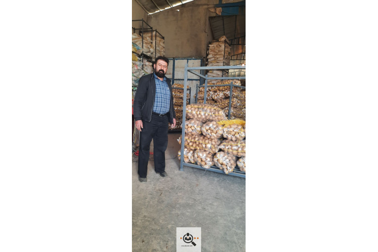 صادرات و بازرگانی محصولات کشاورزی رضا هوشدار در بهار همدان