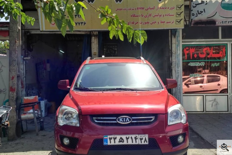 صافکاری و نقاشی اتومبیل یاسین در رامسر