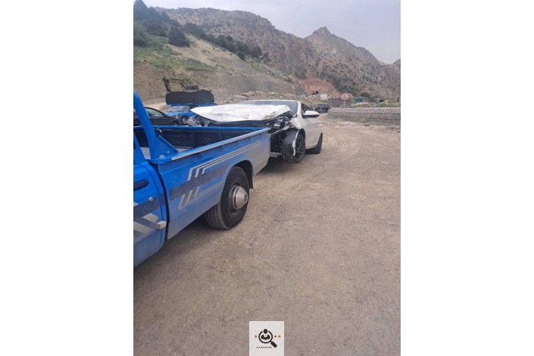 امداد خودرو سالاری در جاده هراز 