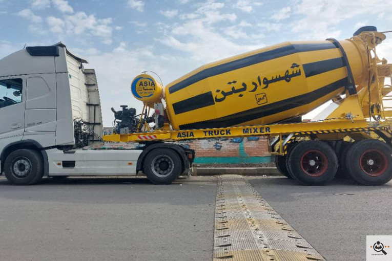 بهترین تراک میکسر بتن در تهران