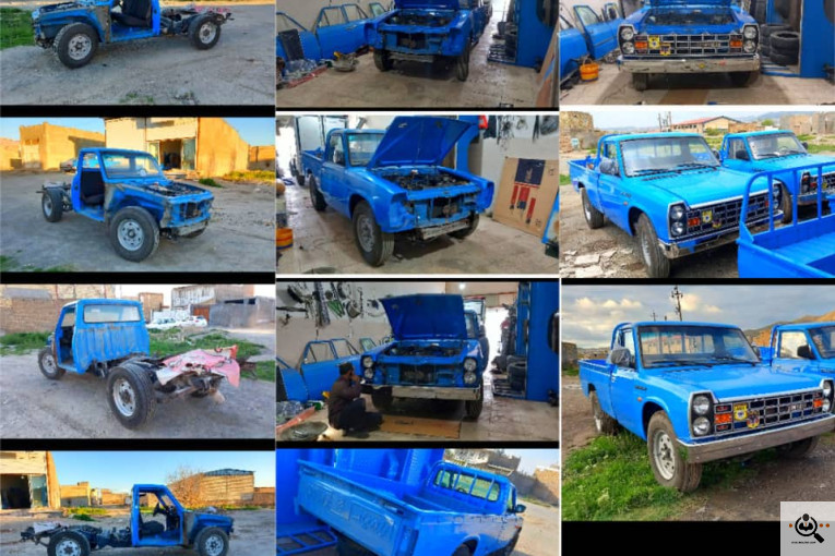 نیسان یدک چزانی در ملایر