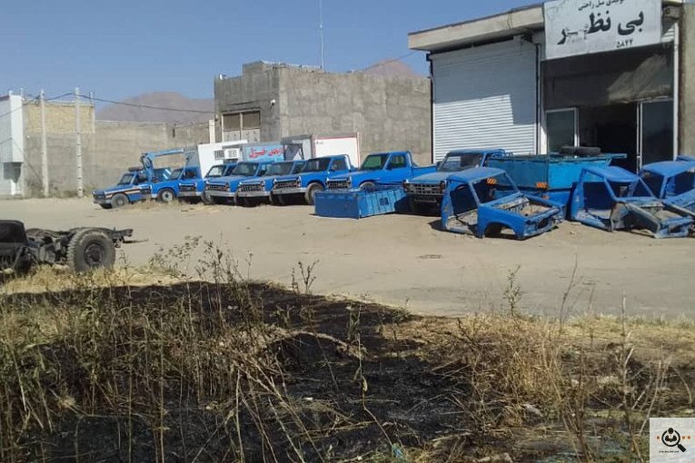 نیسان یدک چزانی در ملایر