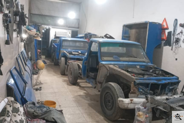 نیسان یدک چزانی در ملایر