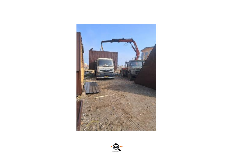 جرثقیل حامد در تنکابن 