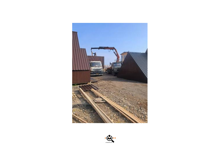 جرثقیل حامد در تنکابن 