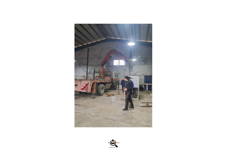 جرثقیل حامد در تنکابن 