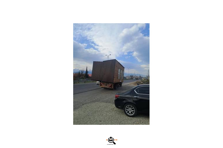 جرثقیل حامد در تنکابن 