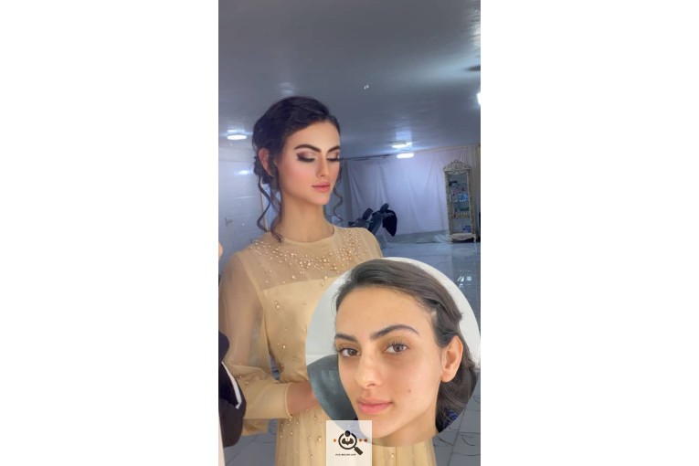 میکاپ فریده رستمی در جوانرود