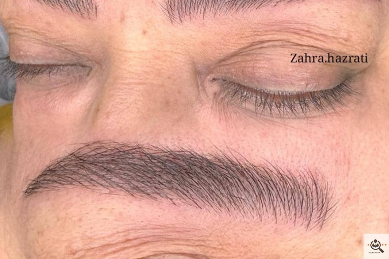آرایش دائم و ریمو زهرا حضرتی در آذربایجان غربی