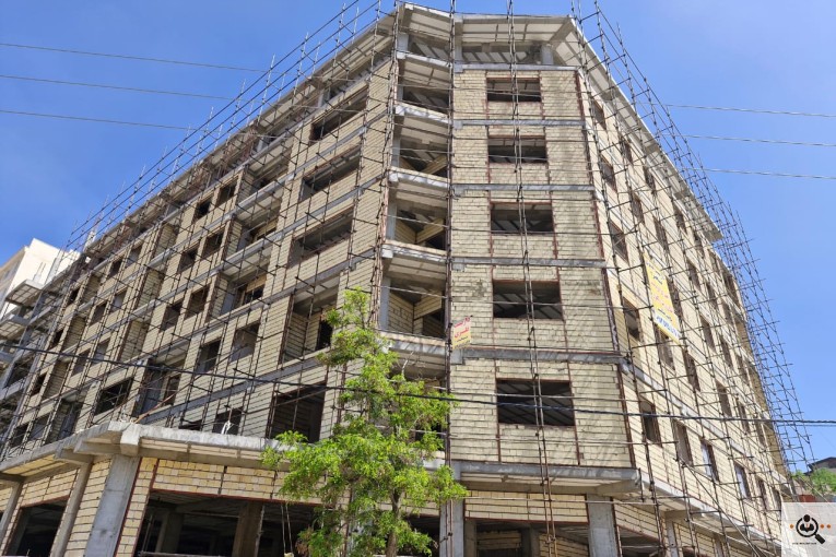 داربست فلزی در دماوند