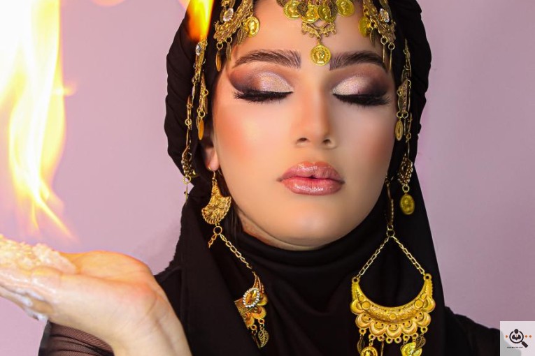 میکاپ لاله رضایی زاده در سیرجان