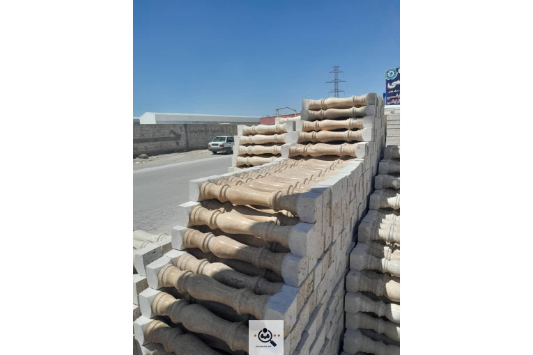 نرده سنگی و سنگ نما رومی در اصفهان