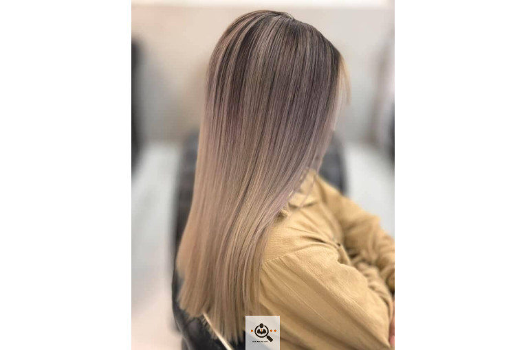 رنگ و کراتین مو معصومه باقری در مشهد