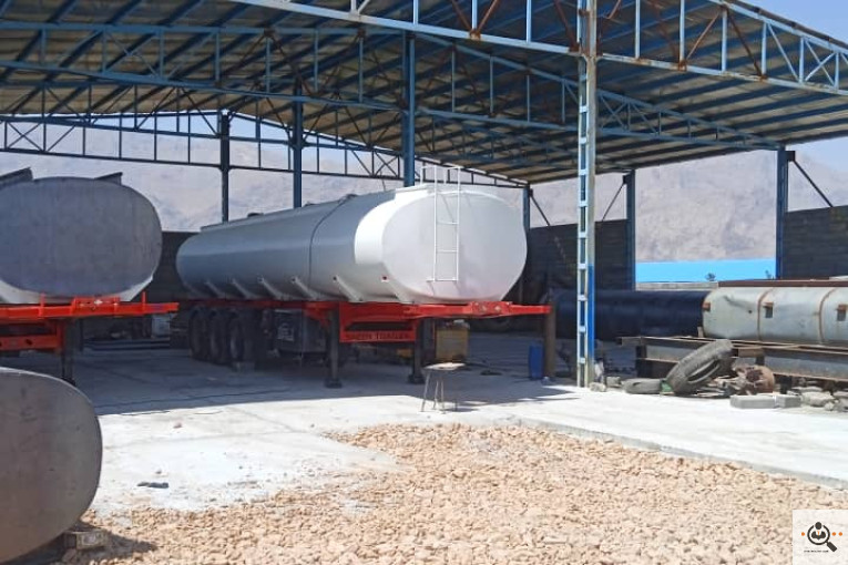 کارگاه تانکرسازی شرکت راهبران صنعت در کرمانشاه