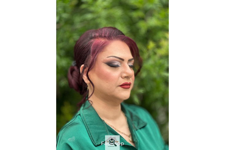 میکاپ سحر گودرزی در گوهردشت