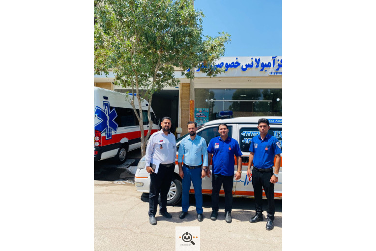 آمبولانس خصوصی شهریار امداد در رفسنجان 