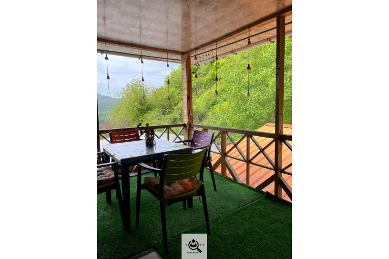 کلبه جنگلی جکوزی دار صباغی در جنگل لفور مازندران