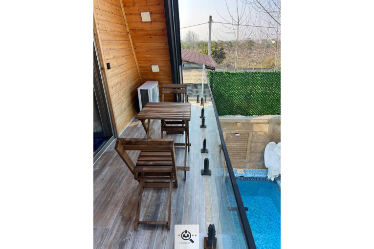 کلبه چوبی ژینگو در تنکابن مازندران