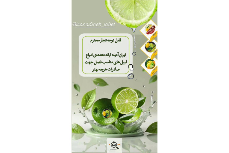 طراحی و چاپ لوگو میوه و صیفی جات ایران آدینه در تهران