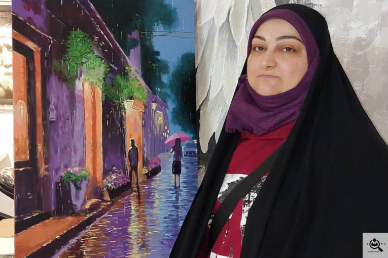 آموزشگاه نقاشی درسا کاشانی در خیابان پیروزی مشهد