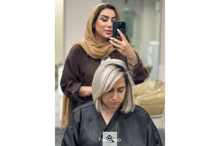 خدمات رنگ مو مریم پورقربان در تبریز