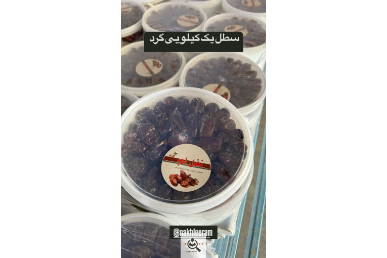 بسته بندی خرمای نخل ارم در بوشهر