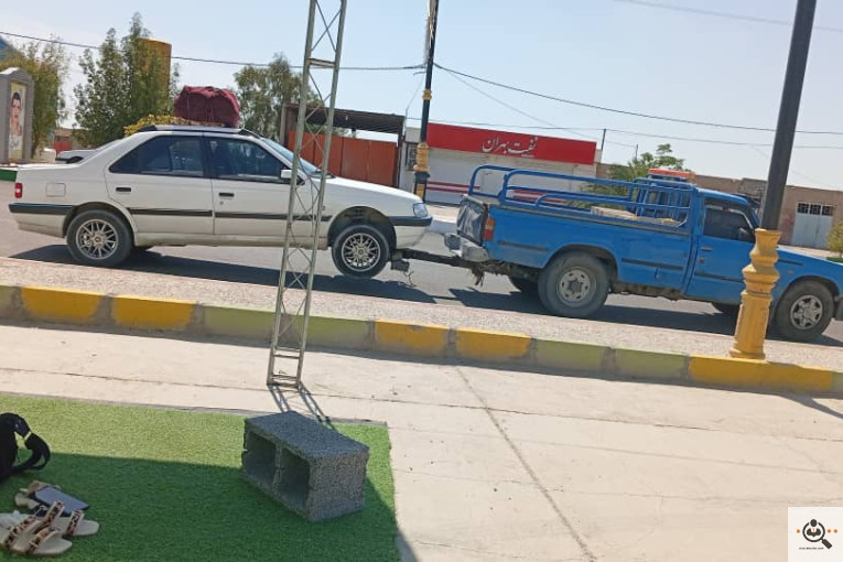 امداد خودرو و یدک کش و کفی خودروبر در بندر کنگان و آبدان کاکی