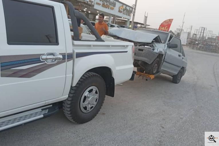 امداد خودرو و یدک کش و کفی خودروبر در بندر کنگان و آبدان کاکی