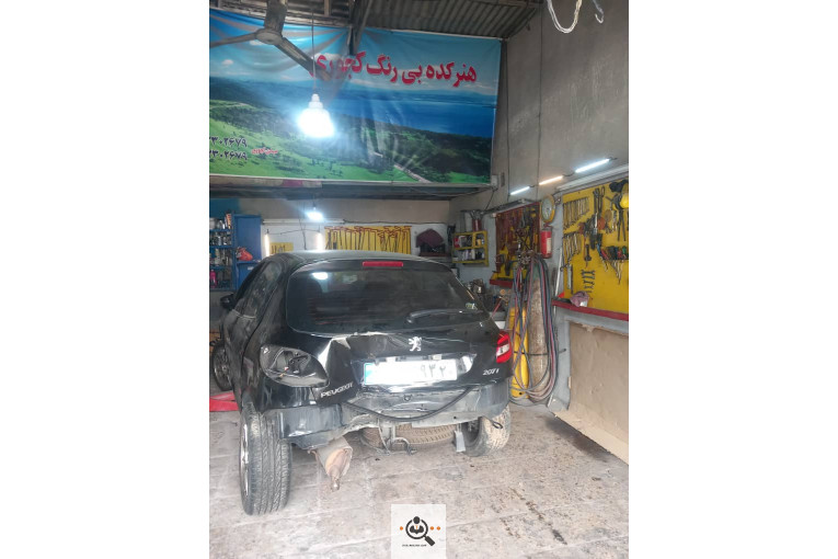 خدمات اتومبیل صافکاری PDR نقاشی کجوری در آریاشهر طرشت