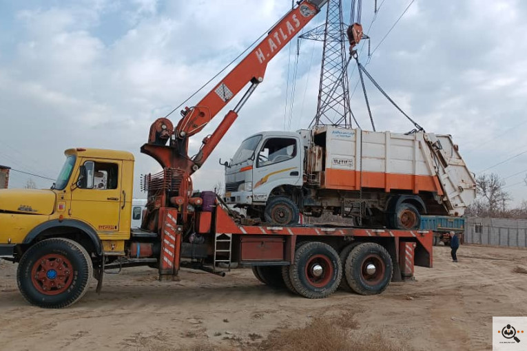 جرثقیل سنجر سهیلی در تهران