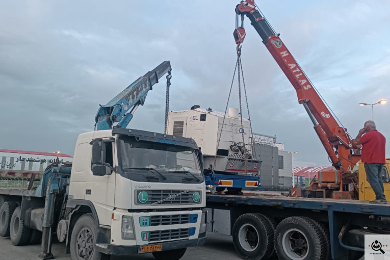 جرثقیل سنجر سهیلی در تهران