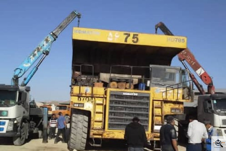 جرثقیل سنجر سهیلی در تهران