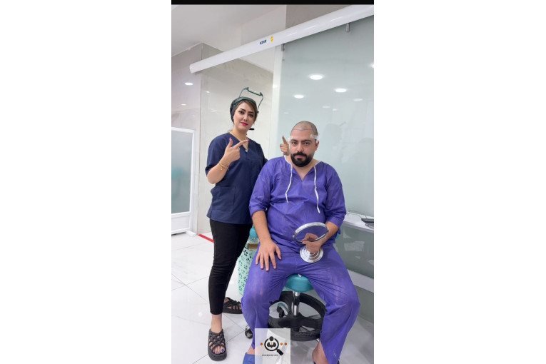 کاشت مو مریم عباسی در شیراز