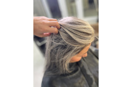 رنگ مو زهرا محمودیان در قزوین