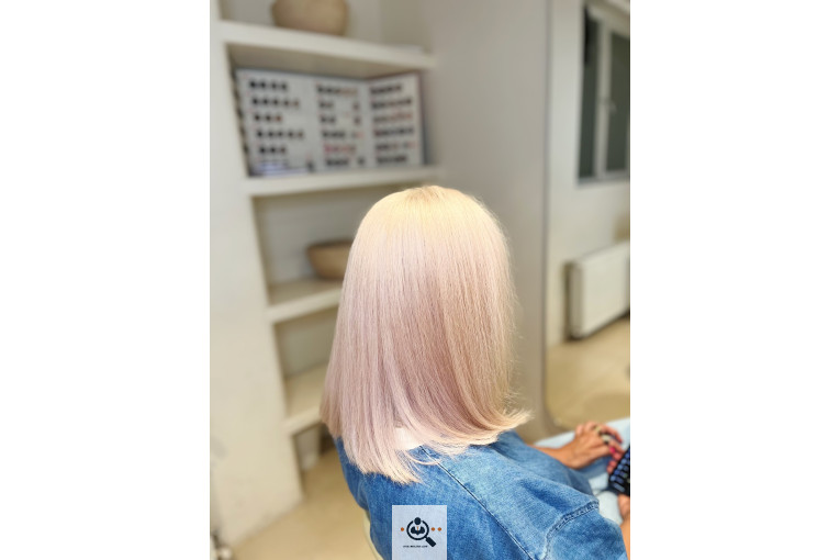 رنگ مو زهرا محمودیان در قزوین