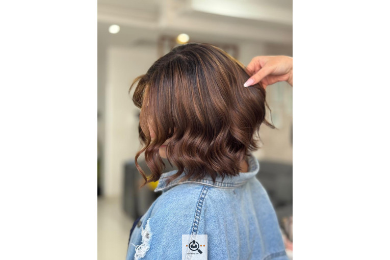 خدمات رنگ مو شادی نورمحمدی در لاهیجان