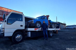 امداد خودرو و یدک کش در سنندج