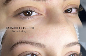 (فائزه حسینی) بهترین فیبروز ابرو و میکروبلیدینگ در همدان 09222495762