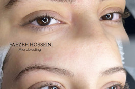 (فائزه حسینی) بهترین فیبروز ابرو و میکروبلیدینگ در همدان 09222495762
