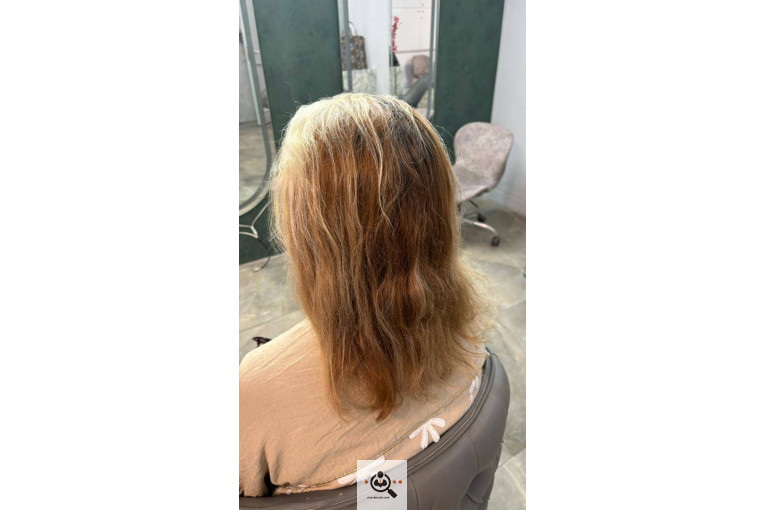 خدمات رنگ مو پریسا جبار زارع در اصفهان
