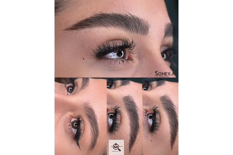 خدمات میکروبلیدینگ سهیلا ایراندوست در قزوین