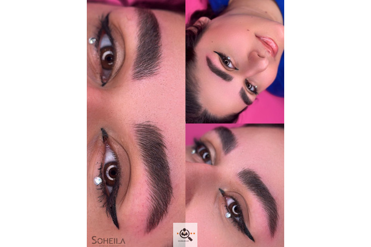 خدمات میکروبلیدینگ سهیلا ایراندوست در قزوین