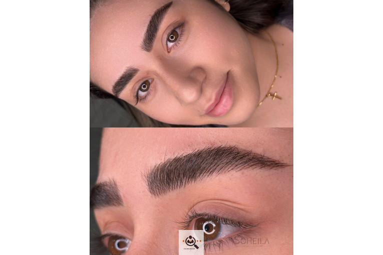 خدمات میکروبلیدینگ سهیلا ایراندوست در قزوین