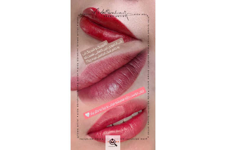 میکروبلیدینگ آیدا ابراهیمی در اصفهان