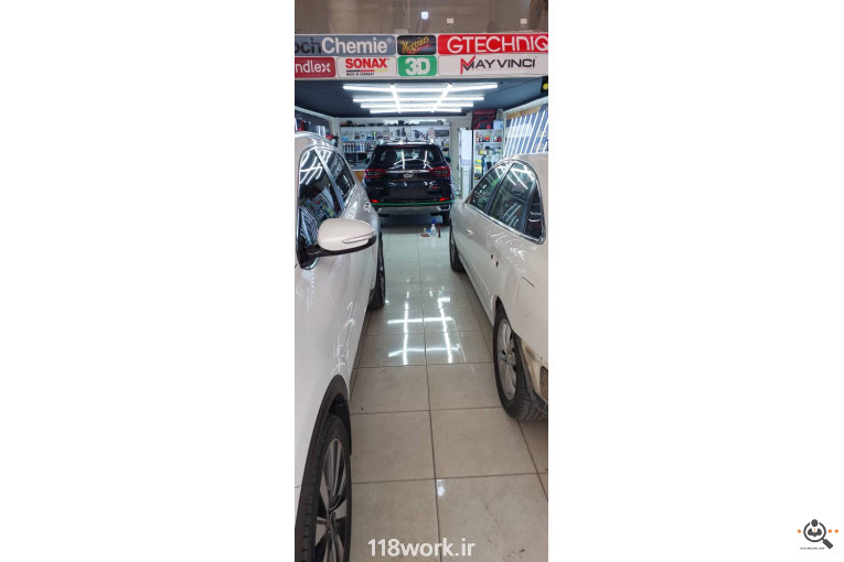 دیتیلینگ خودروی حیدری در اهواز