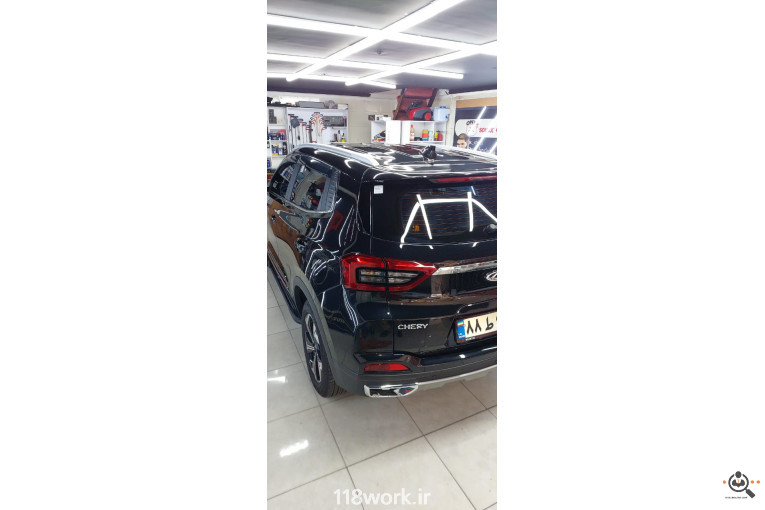 دیتیلینگ خودروی حیدری در اهواز