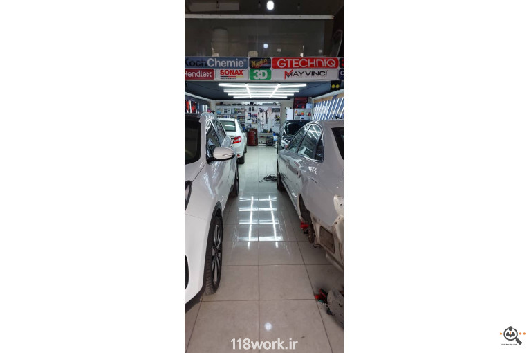 دیتیلینگ خودروی حیدری در اهواز