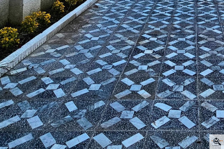 کارگاه تولید جدول و موزاییک در تنکابن